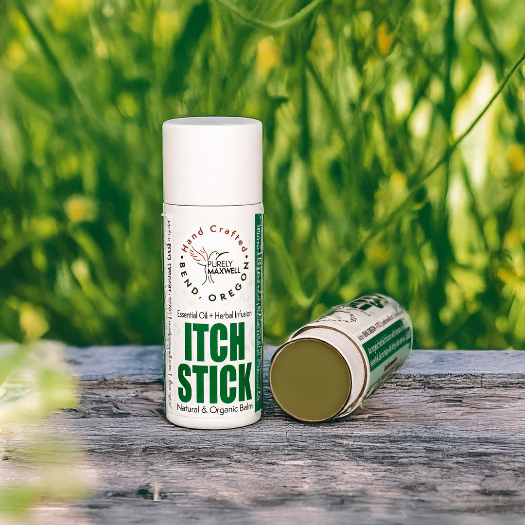 ITCH STICK | Organic Herbal Balm - Purely Maxwell LLC