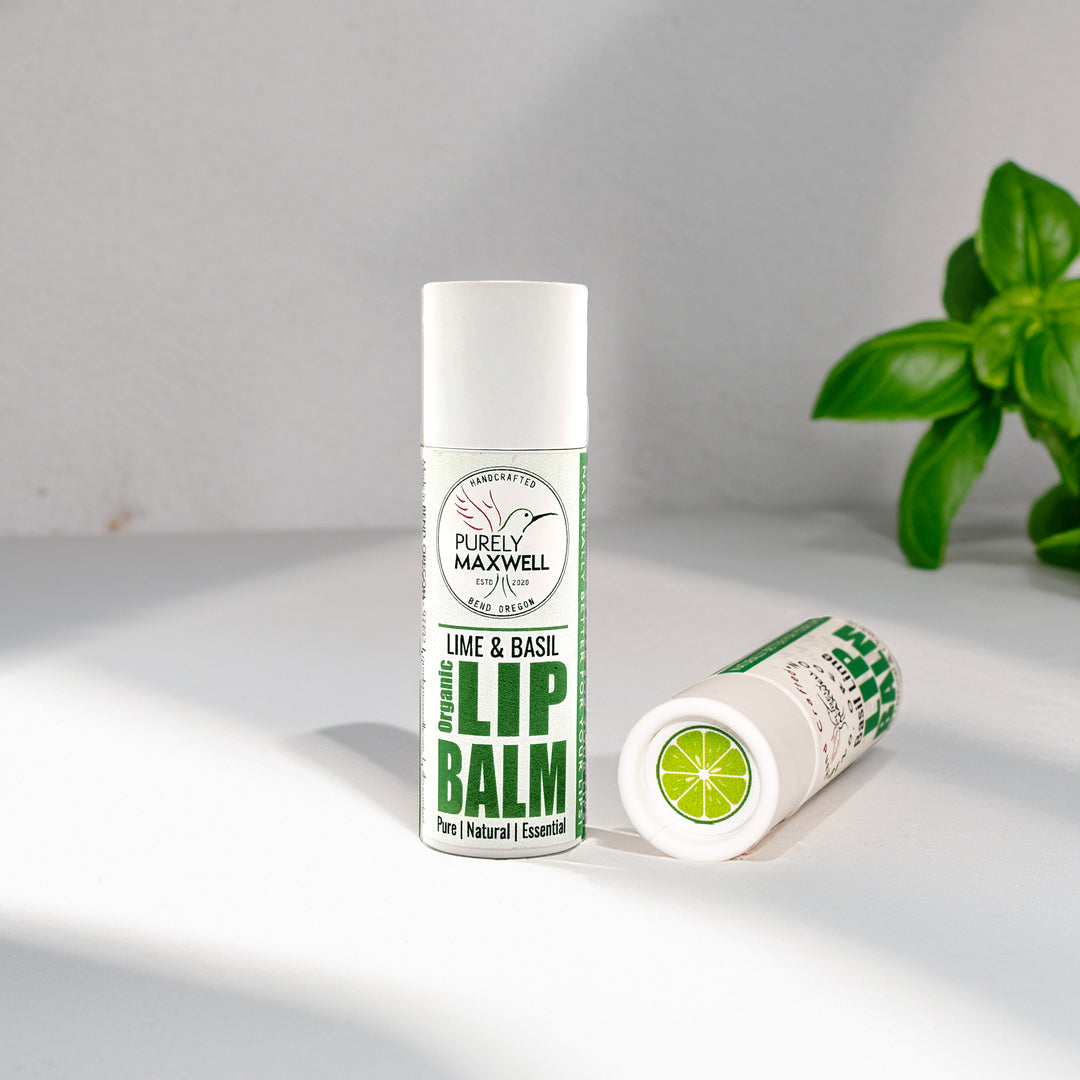 BASIL LIME | Organic Herbal Lip Balm