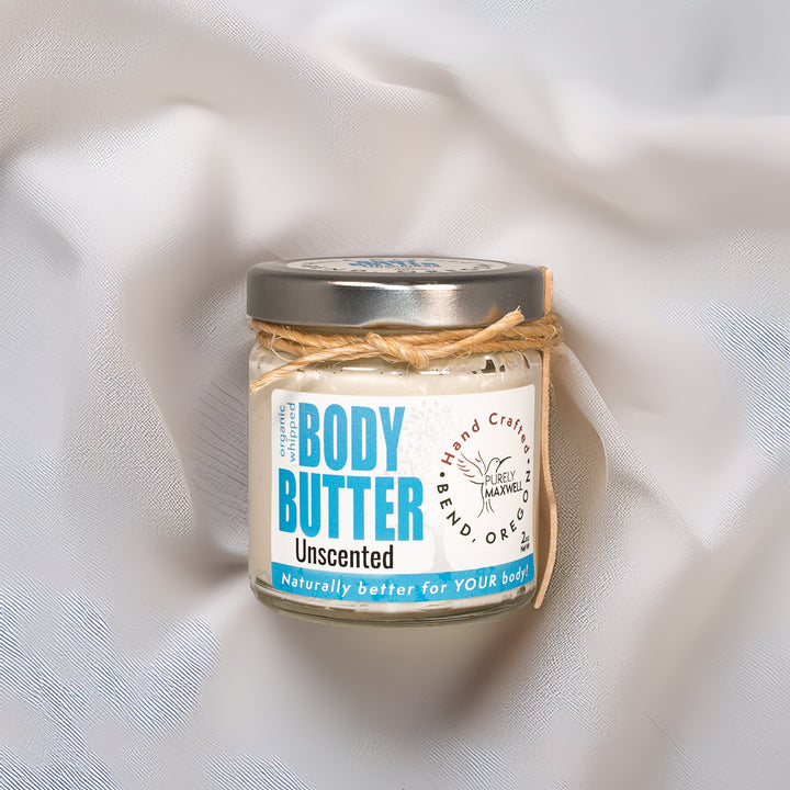 Whipped Unscented Body Butter - Purely Maxwell LLC