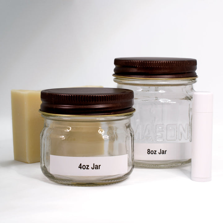 Iced Gingersnap | Mason Jar Wood Wick Candle - Purely Maxwell LLC
