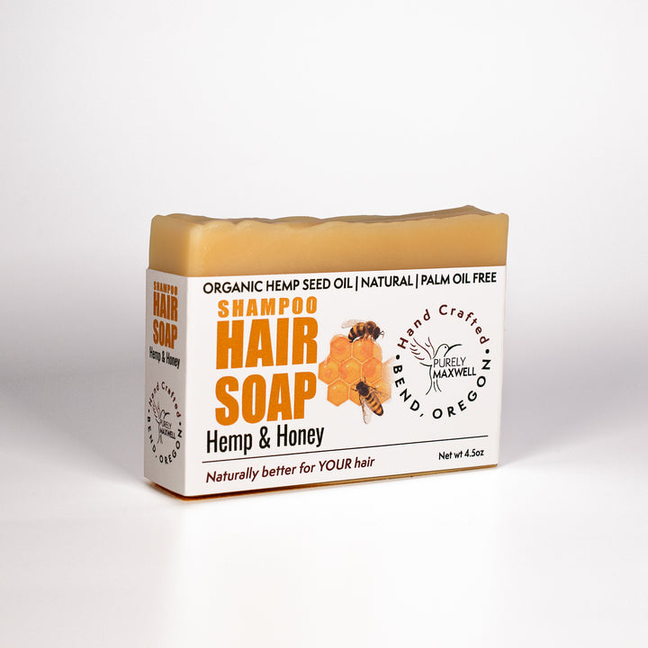 HEMP & HONEY Shampoo Bar - Purely Maxwell LLC