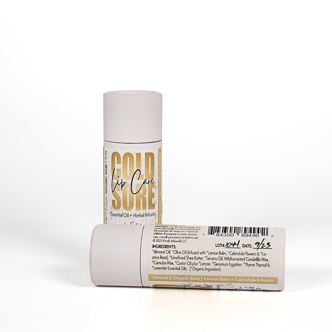 COLD SORE BALM | Organic Herbal Balm