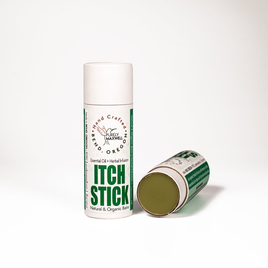 ITCH STICK | Organic Herbal Balm - Purely Maxwell LLC