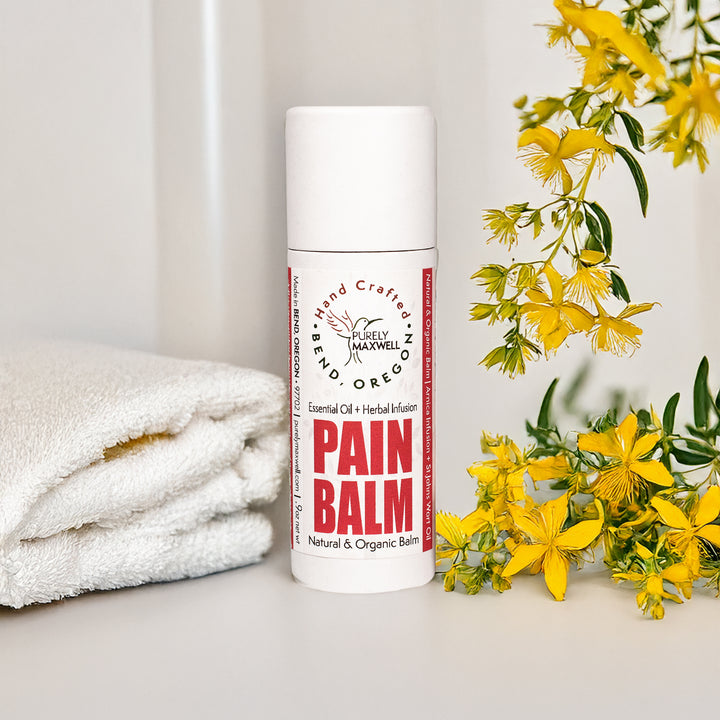 PAIN BALM | Organic Herbal Balm - Purely Maxwell LLC