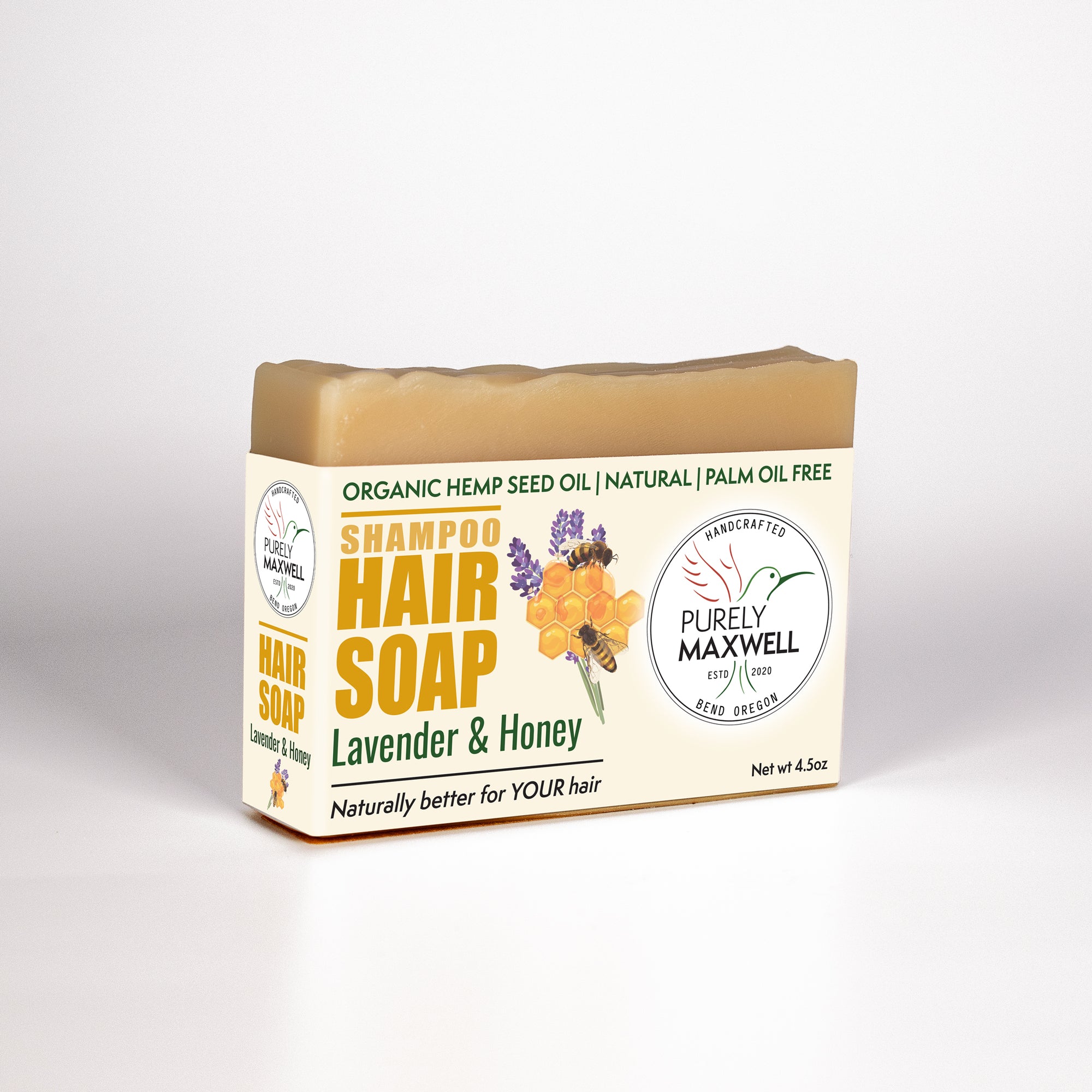 LAVENDER & HONEY Shampoo Bar