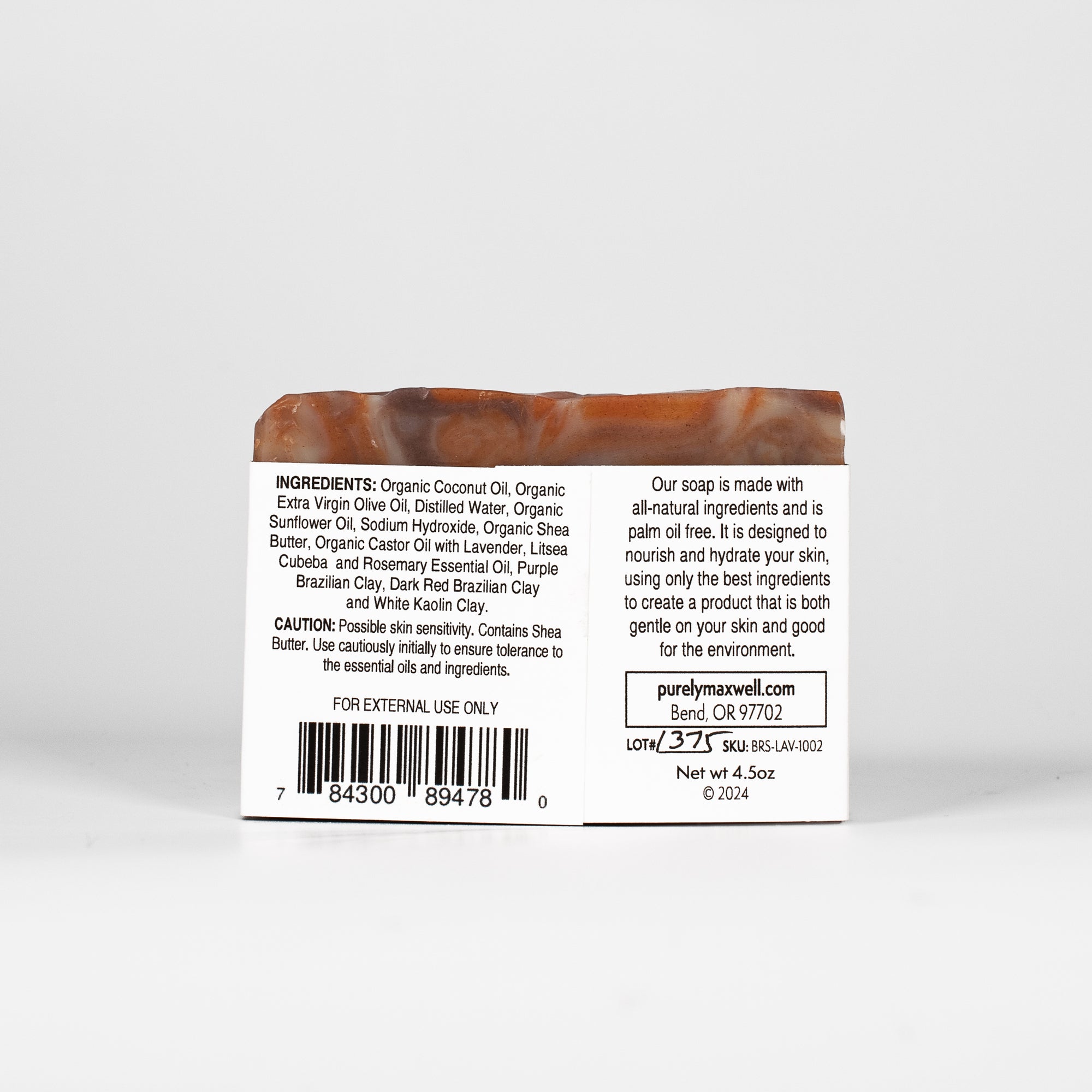 LAVENDER Bar Soap - Purely Maxwell LLC