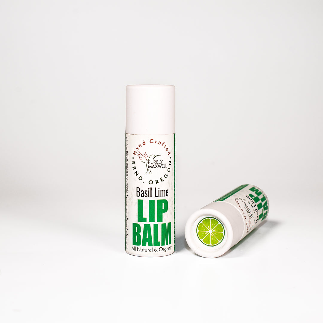 BASIL LIME | Organic Herbal Lip Balm