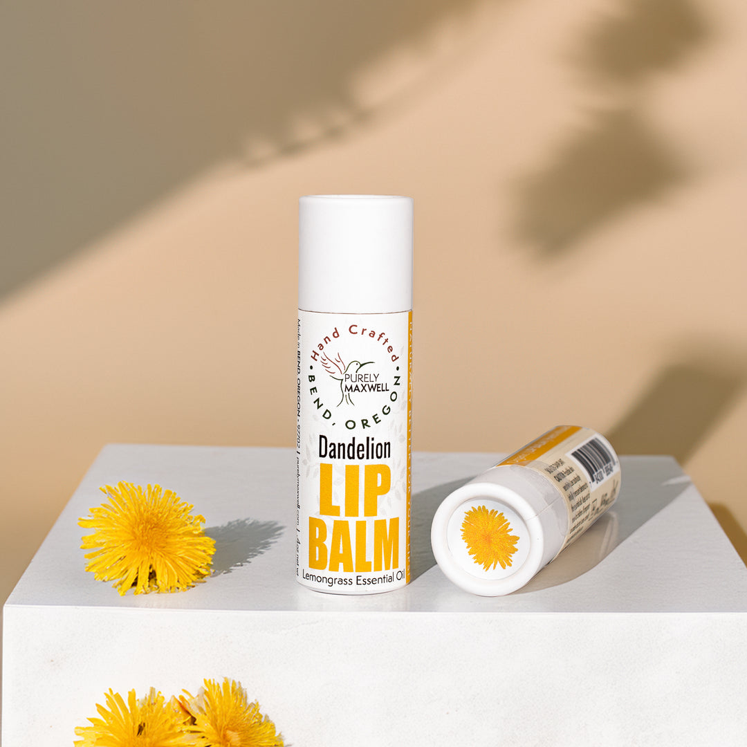 Dandelion | Organic Herbal Lip Balm - Purely Maxwell LLC