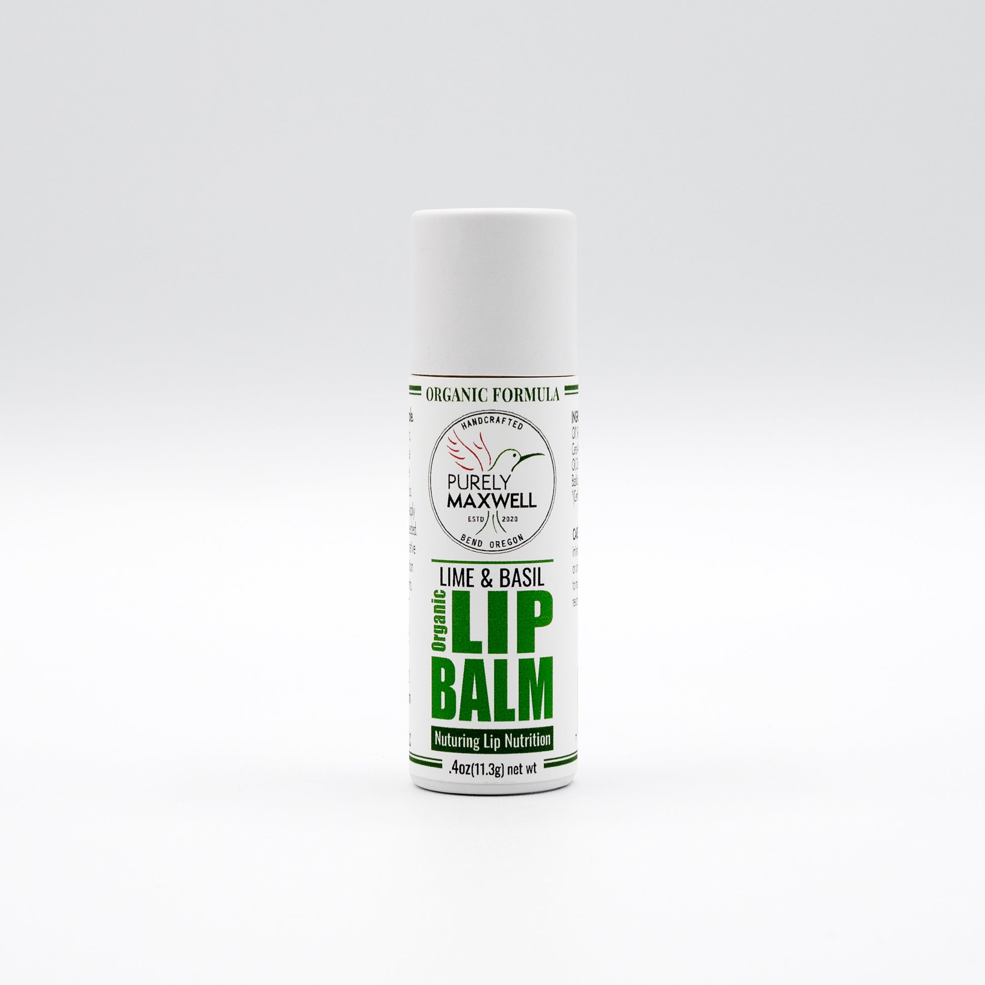 BASIL LIME | Organic Herbal Lip Balm