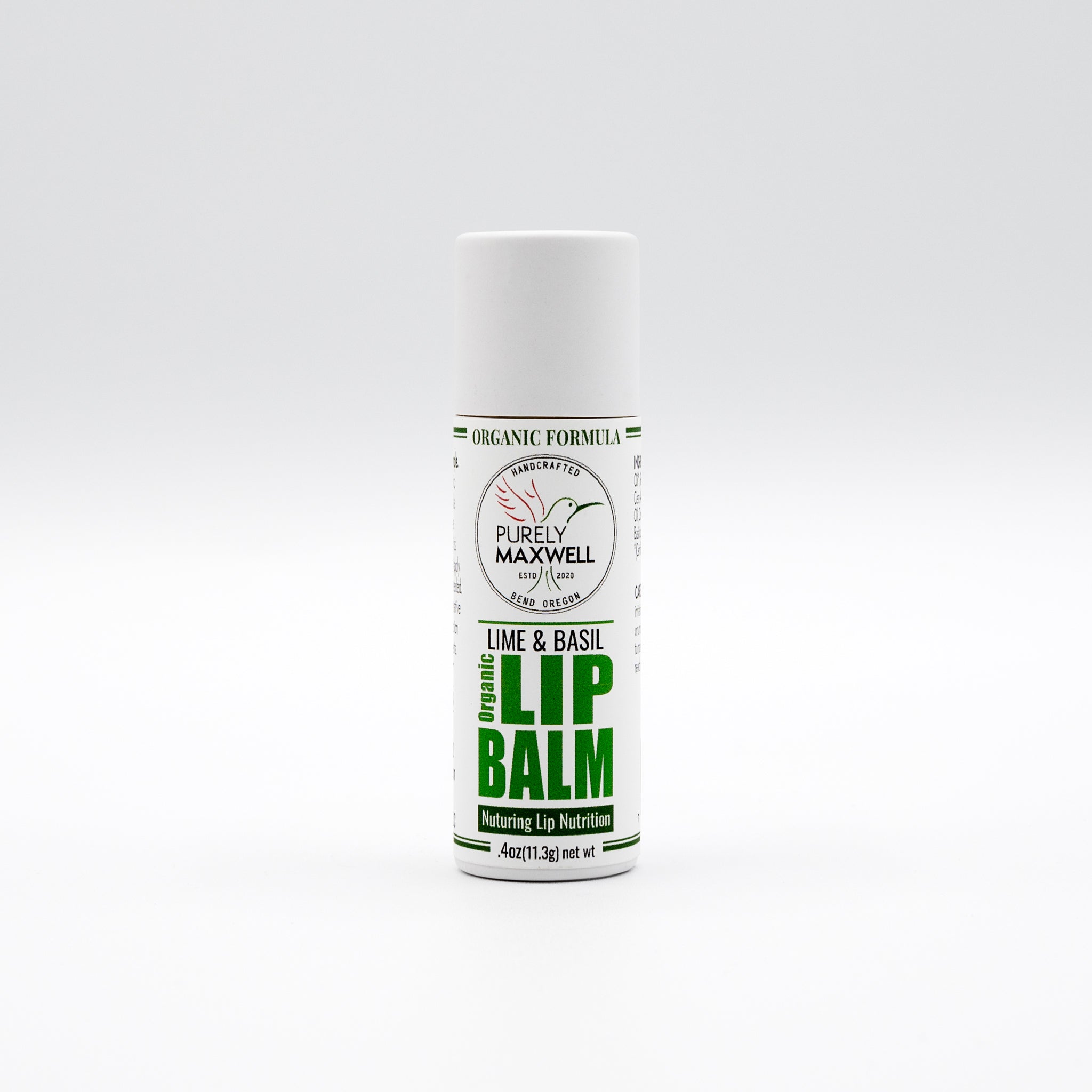 BASIL LIME | Organic Herbal Lip Balm