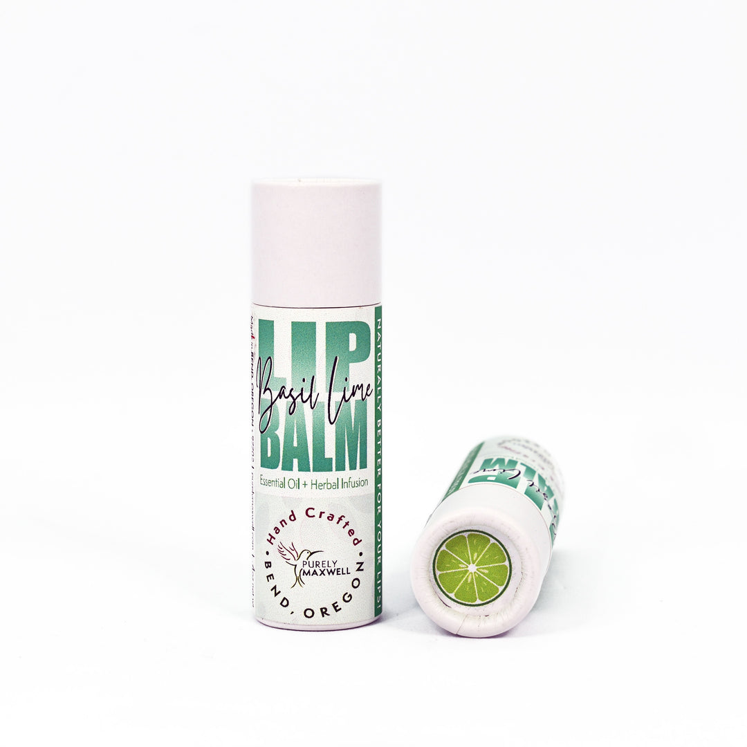 BASIL LIME | Organic Herbal Lip Balm