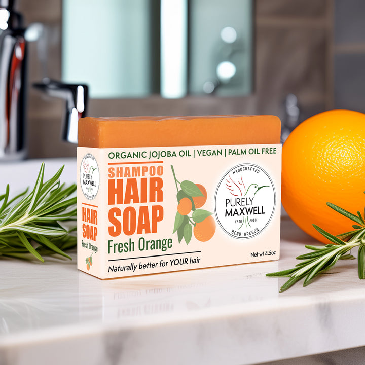 Fresh ORANGE Shampoo Bar
