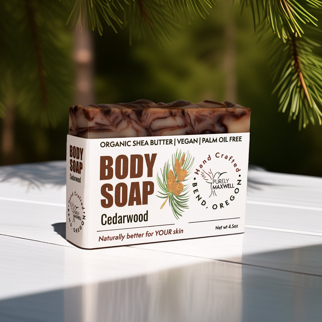 CEDARWOOD Bar Soap - Purely Maxwell LLC