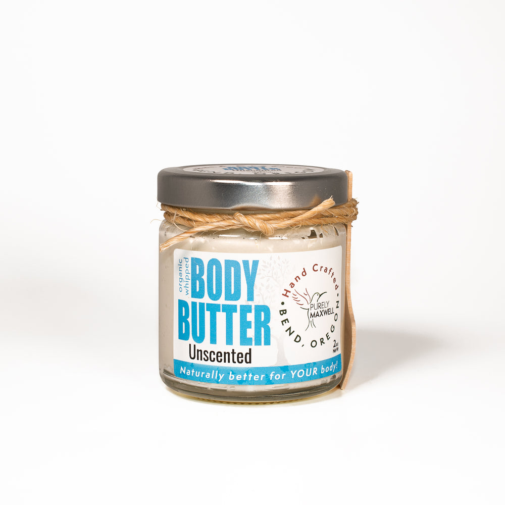 Whipped Unscented Body Butter - Purely Maxwell LLC